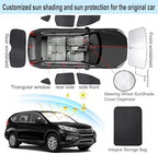 TINGLU Window Shades for Honda CR-V 2012 2013 2014 2015 2016 Accessories Car - Image 3