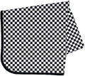 BapronBaby Black Checkerboard Waterproof Splash Mat Catch All Floor Cover by BapronBaby