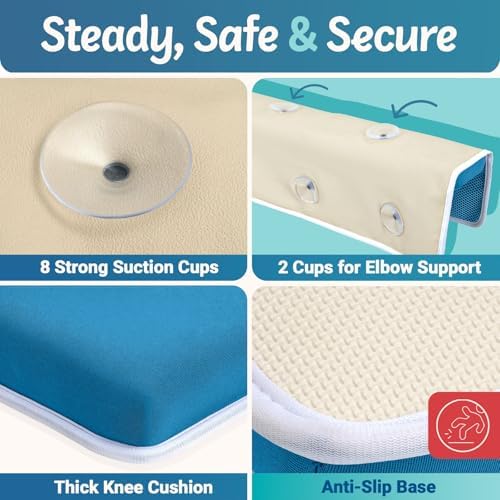 Simply Parents Bath Kneeler and Elbow Rest Pad Quick-Dry Non-Slip - Image 6