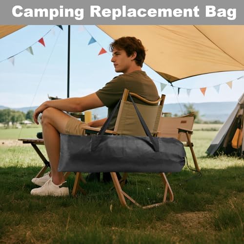 1pcs Camping Folding Chair Replacement Bag, 43.31x14.96in Foldable Large Camp - Image 2