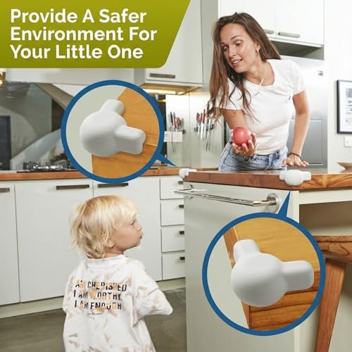 Silicone Corner Protectors for Baby Proofing – Soft Adhesive Corner Guards for - Image 3