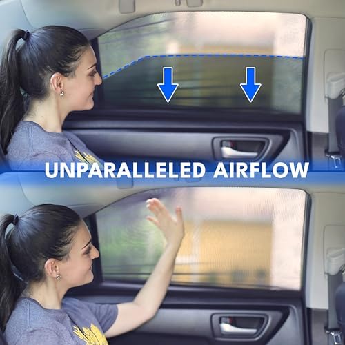 EcoNour Car Window Screens for Camping Car Window Shades - Image 5