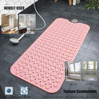 Non Slip Bathtub Shower Mat, Extra Long Bath Mat - Image 6