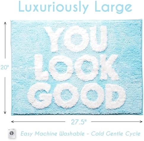 You Look Good Bath Mat Funny Cute Bathroom Rugs - Image 2