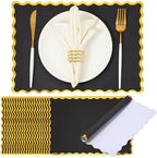 Foldtier 150 Pcs Disposable Paper Placemats Bulk 10"x14" by FoldTier
