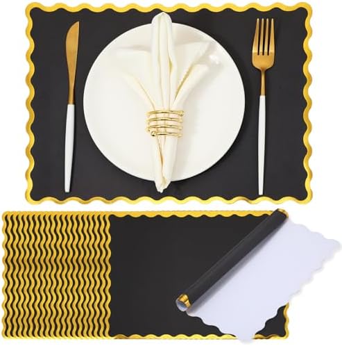 Foldtier 150 Pcs Disposable Paper Placemats Bulk 10"x14" by FoldTier