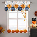 Vandarllin Fall Thanksgiving Kitchen Curtains Valances - Image 6