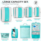 OlarHike 10 Set Compression Packing Cubes - Image 2