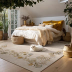 9x12 Area Rugs for Living Room: Washable Bedroom Rug Non Slip Large Carpet - Image 4