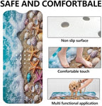 LNOND Summer Beach Bathtub Mat Non Slip, 40 X 16 Inch Tub Mat - Image 6