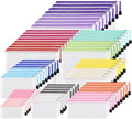 EOOUT 64pcs Mesh Zipper Pouch Bags, 8 Sizes Plastic Bags, 15 Colors by EOOUT