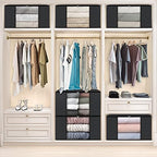 Fab totes 6 Pack Storage Bags for Clothes Blanket Storage Bins - Image 6