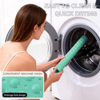Anti-Slip Bathtub Shower Mat 21×21 Inch Turquoise Green - Image 6