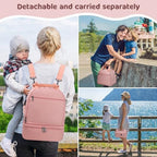 OCKLILY Breast Pump Bag Cooler Backpack — Large Insulated Milk Storage - Image 4