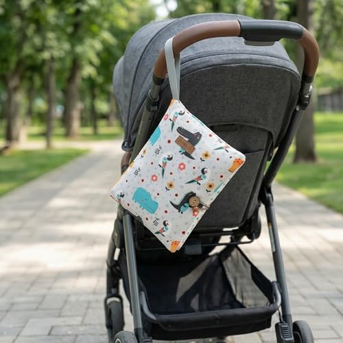 HAMUR Baby Diaper Bag Organizer – Compact & Foldable Stroller Pouch - Image 4