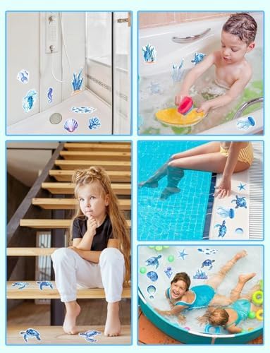 52Pcs Non Slip Bathtub Stickers, Cute Turtle Stickers - Image 7