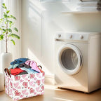Valentine's Day Basket Gift for Empty Cute Heart Large Storage Bin for Kid and - Image 4