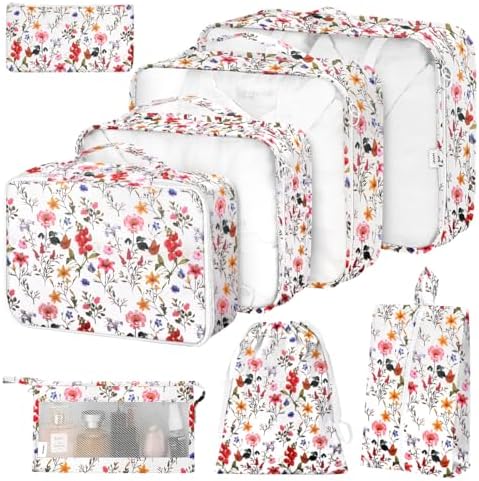 8 Set Packing Cubes for Suitcases, Packing Cube by Hatisan
