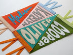 Rosanbella Personalized Name Pennant, Custom Felt Wall Decor - Image 2