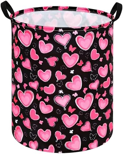 MAIZMZ Girls Storage Basket Kids Hamper Storage Bins Organizer Toy Box Large by MAIZMZ