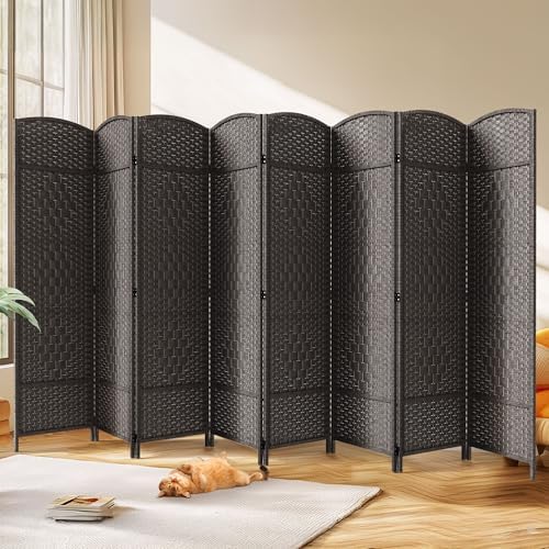 JOSTYLE 8 Panel Room Divider, Privacy Screen & Room Separation, Extra Wide by Jostyle