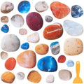 Fullhawl 30 Pcs Pebble Stone Non Slip Shower Stickers, Bathtub Safety by Fullhawl