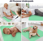 Fygrip 4 Pack 36” x 36” Extra Heavy Absorbency Washable Underpads Bed Pads - Image 7