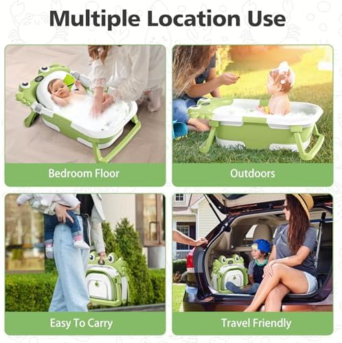 Collapsible Baby Bathtub for Newborns - Image 7