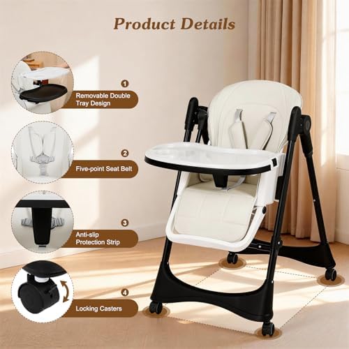 3-in-1 Baby High Chair | Convertible Baby High Chair - Image 4