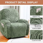 Recliner Chair Covers 4-Pieces Recliner Slipcovers Lazy Boy Chair Covers - Image 3