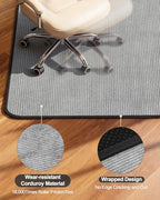 Blvornl Corduroy Office Chair Mat - Image 4