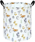 Round Laundry Basket Storage Bins Nursery Hamper Gift Baskets by VAIVUSTO