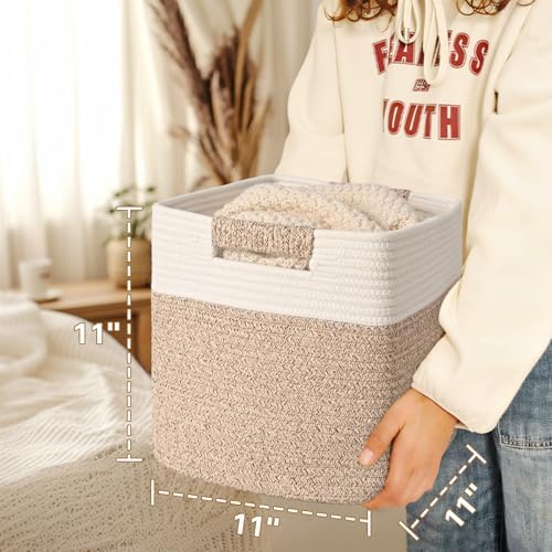 11 Inch Storage Cubes, 6 Pack Cube Storage Bins - Image 6