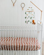 Sorrel + Fern Baby Crib Sheets Neutral, Fitted 2-Pack - Image 4