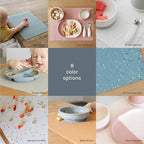 Yeah Baby Goods Silicone Toddler Placemat, Pale Terracotta - Image 7
