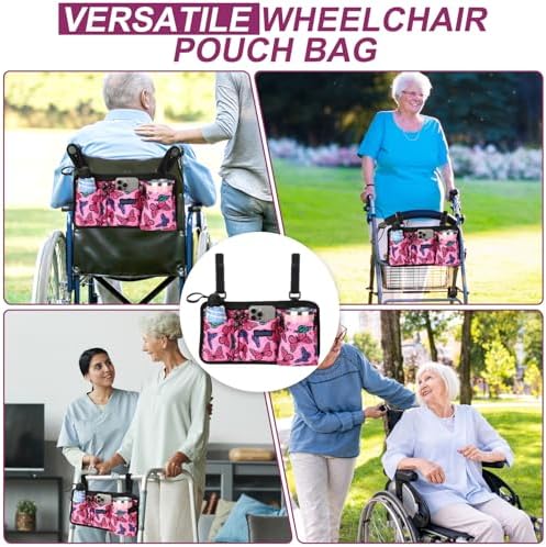 Wheelchair Side Bag, Wheel Chair Armrest Pouch Accessories - Image 6