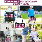 Wheelchair Side Bag, Wheel Chair Armrest Pouch Accessories - Image 6