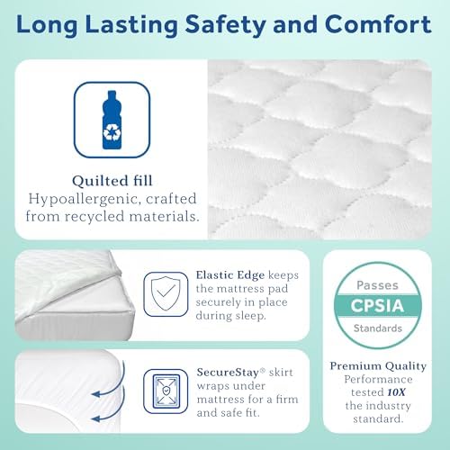 Sealy Baby Crib Mattress Protector - Image 5