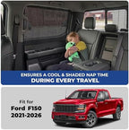 EcoNour Car Window Screen for Ford F-150 2 Pack - Image 2