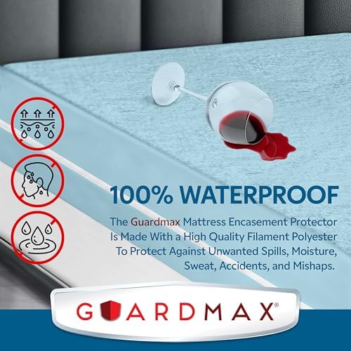 Guardmax Portacrib Mattress Encasement Zippered, 100% Waterproof Mattress - Image 5