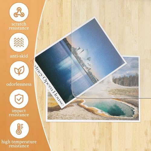 KMAT Office Chair Mat, Easy Glide Hard Wood Tile Floor Mats - Image 7