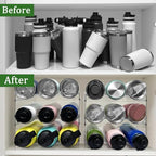 Spaclear 3 Pack Water Bottle Organizer - Image 5