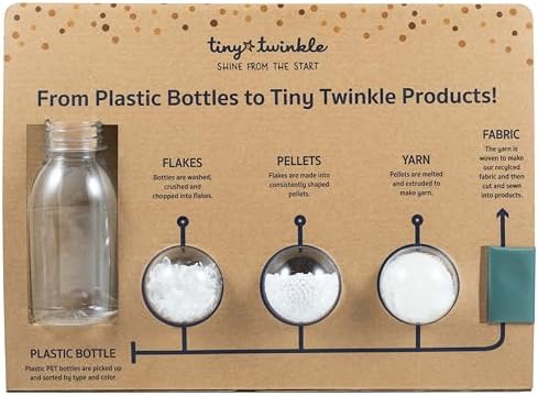 Tiny Twinkle Long Sleeve Bib for Babies & Toddlers | Waterproof Smock Bib for - Image 4