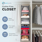 Handy Laundry Hanging Closet Organizer - Image 3