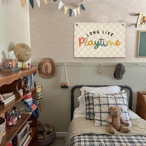 Play Room Decor Toddler Boy Room Decorations Banner - Image 2