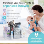 Acrylic Diaper Caddy Organizer - Image 2