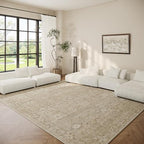 6x9 Area Rugs for Living Room: Washable Bedroom Rug Non Slip Boho Carpet by palohom
