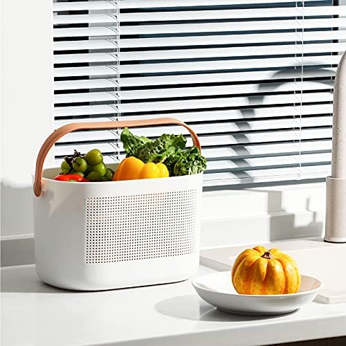 Plastic Portable Shower Caddy Basket, Storage Organizer - Image 2