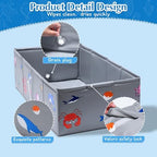 Collapsible Baby Bathtub Portable Travel Bath Tub - Image 3