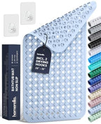 homerella Bathtub Mat Non Slip 28x16 Shower Mat Non Slip Anti Mold BPA Free by Homerella